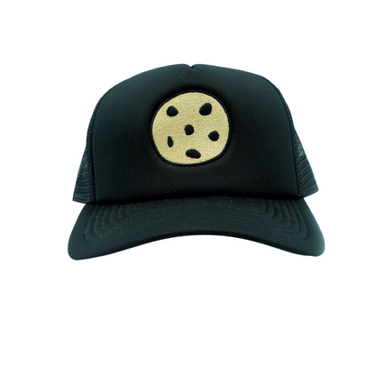 Hot Cookie Staff Trucker- Black/Tan Cookie